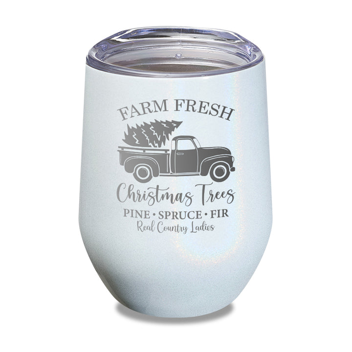 $10 Special | Farm Fresh Christmas Trees Laser Etched Tumbler