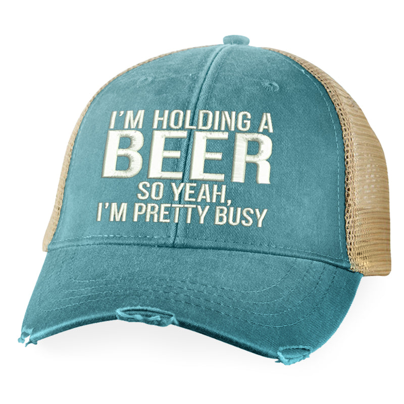 I'm Holding A Beer Hat