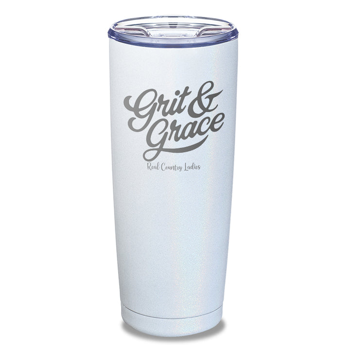 Grit And Grace Laser Etched Tumbler