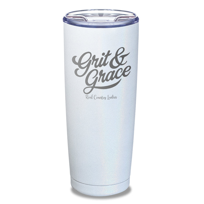 Grit And Grace Laser Etched Tumbler