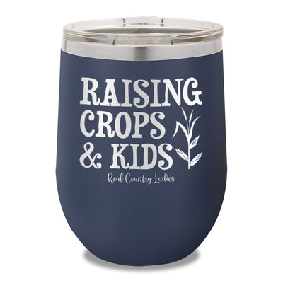 Raising Crops And Kids 12oz Stemless Wine Cup