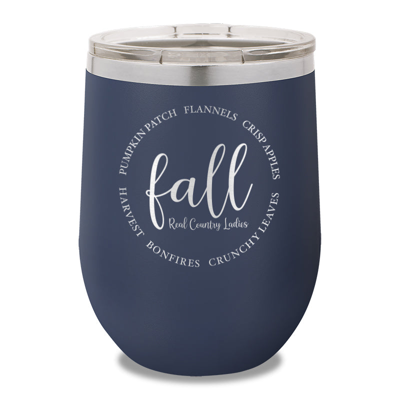 Fall 12oz Stemless Wine Cup