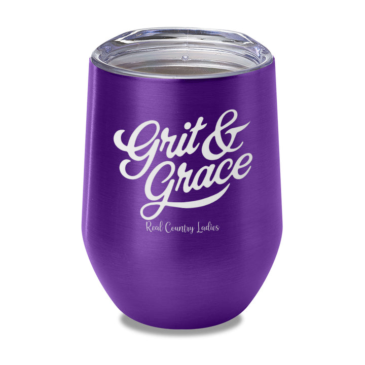 Grit And Grace Laser Etched Tumbler