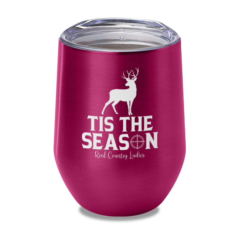 Tis The Season Laser Etched Tumbler