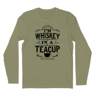 Whiskey In A Teacup Black Print Hoodies & Long Sleeves