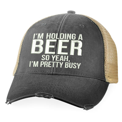 I'm Holding A Beer Hat