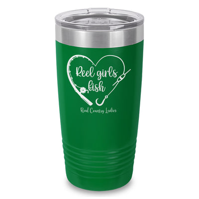 Reel Girls Fish Laser Etched Tumbler