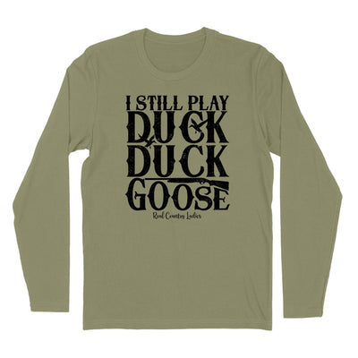 Duck Duck Goose Black Print Hoodies & Long Sleeves