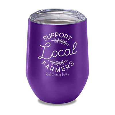 Support Local Farmers Laser Etched Tumbler