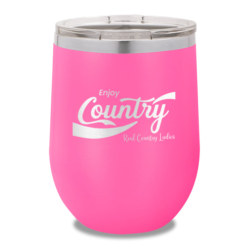 Enjoy Country 12oz Stemless Wine Cup