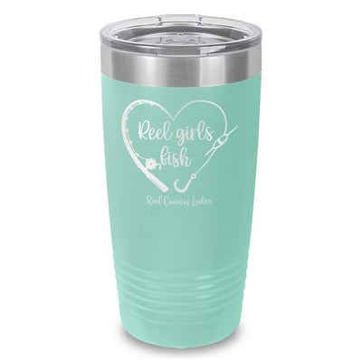 Reel Girls Fish Laser Etched Tumbler