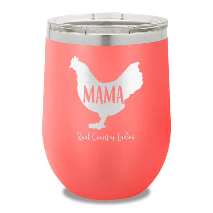 Mama Hen 12oz Stemless Wine Cup