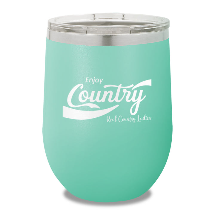 Enjoy Country 12oz Stemless Wine Cup