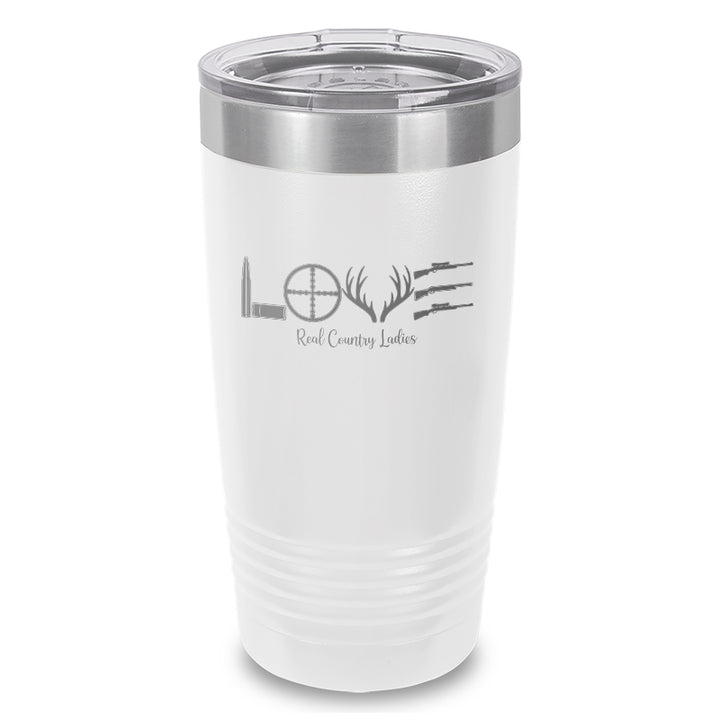 Hunting Love Laser Etched Tumbler