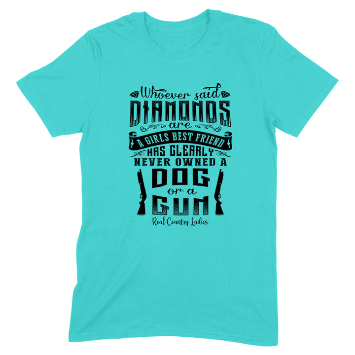 A Girls Best Friends Black Print Front Apparel