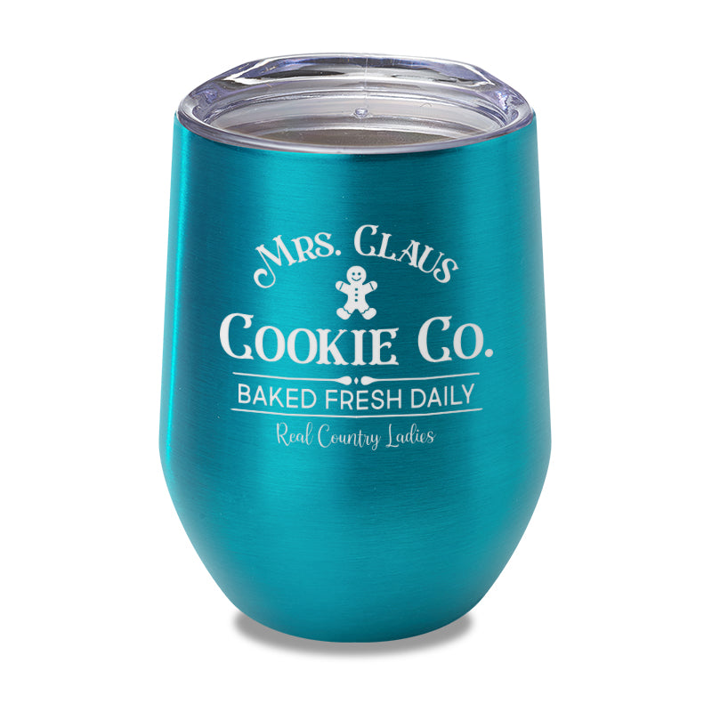 Mrs. Claus Cookie Company Laser Etched Tumbler