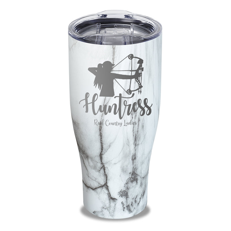 Huntress Bow Laser Etched Tumbler