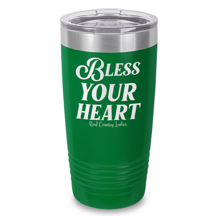 Bless Your Heart Laser Etched Tumbler