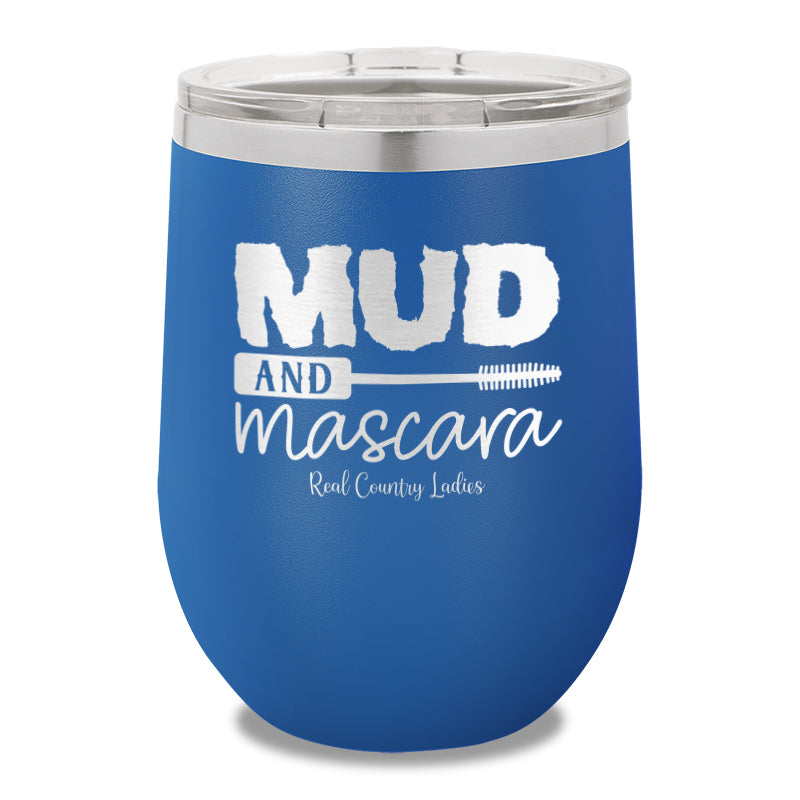 Mud And Mascara 12oz Stemless Wine Cup