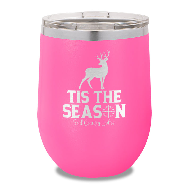 Tis The Season 12oz Stemless Wine Cup