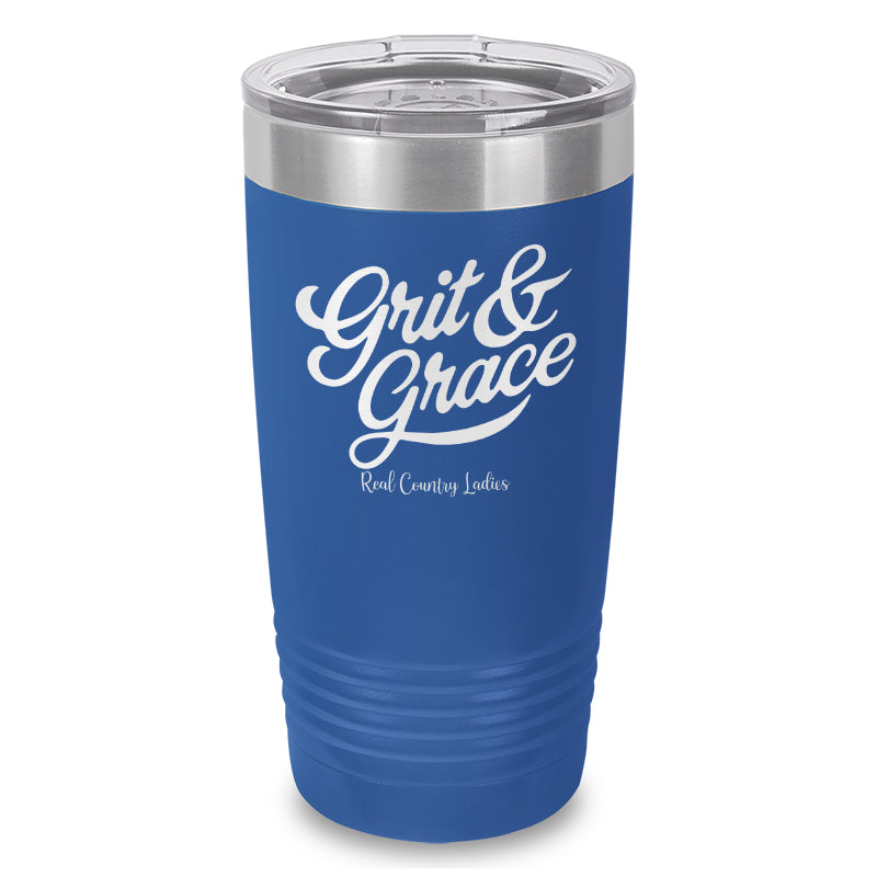 Grit And Grace Laser Etched Tumbler