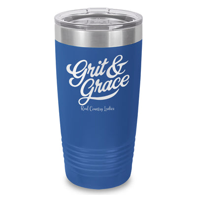 Grit And Grace Laser Etched Tumbler