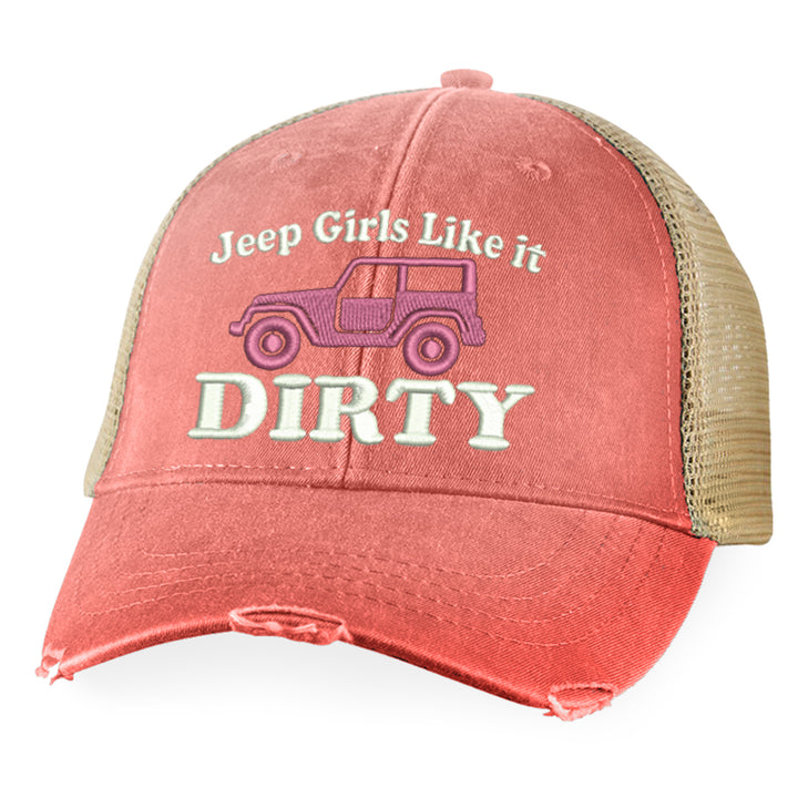 Jeep Girls Like It Dirty Hat