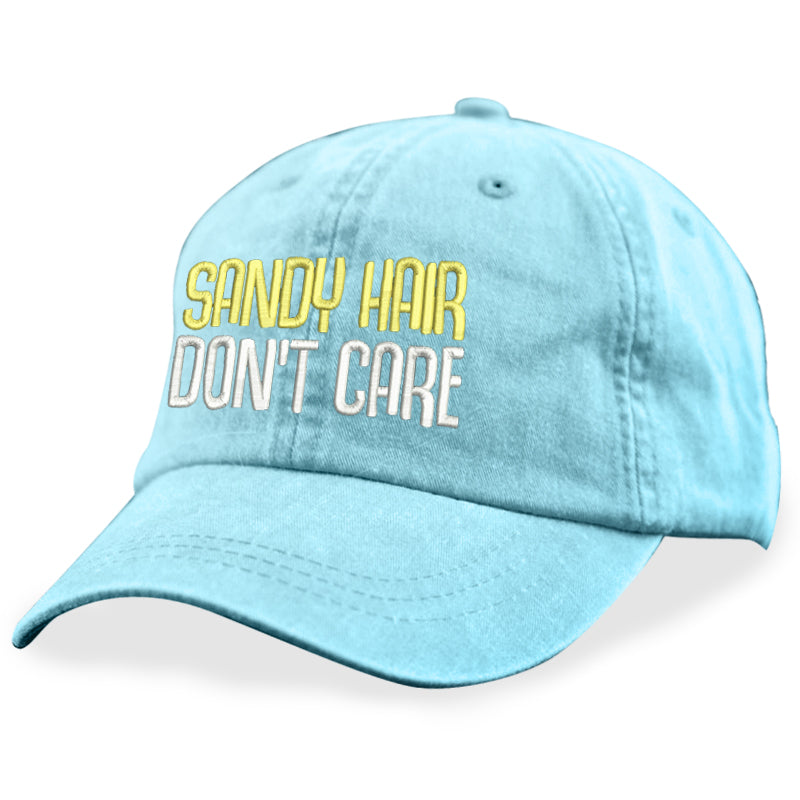 Sandy Hair Don't Care Hat