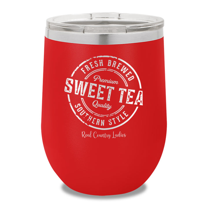 Fresh Brewed Sweet Tea 12oz Stemless Wine Cup