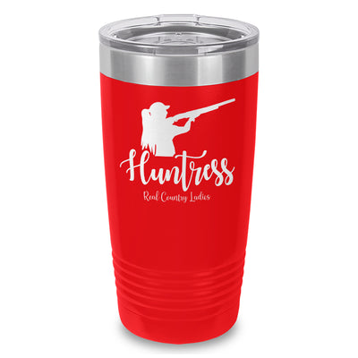 Huntress Shotgun Laser Etched Tumbler