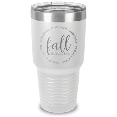 Falling For Deals | Fall Laser Etched Tumbler