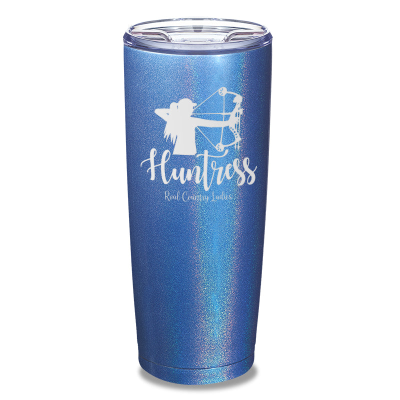 Huntress Bow Laser Etched Tumbler