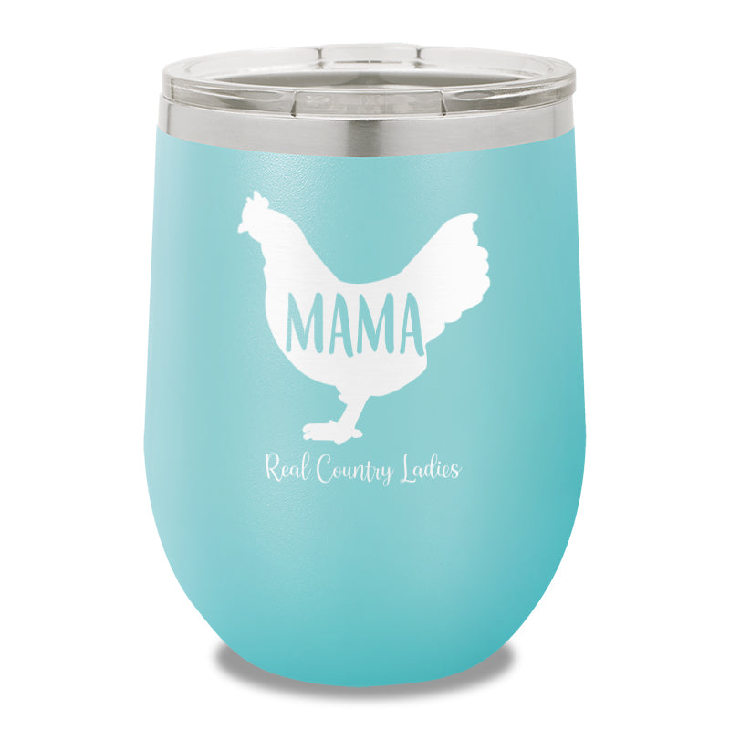 Mama Hen 12oz Stemless Wine Cup