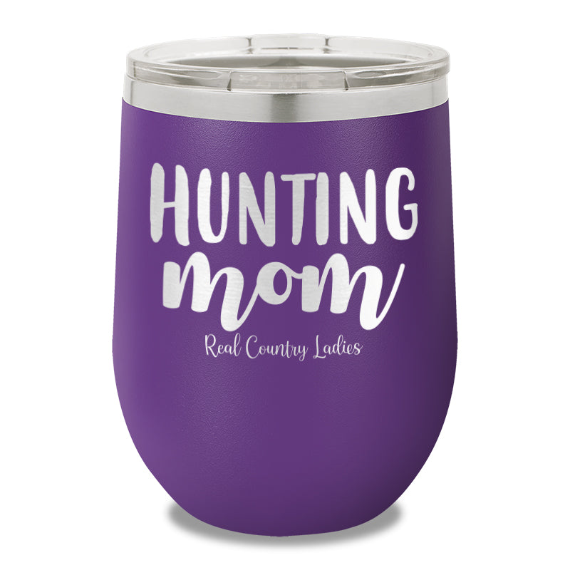 Hunting Mom 12oz Stemless Wine Cup