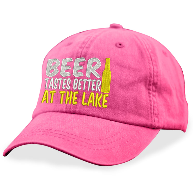 Beer Tastes Better At The Lake Hat