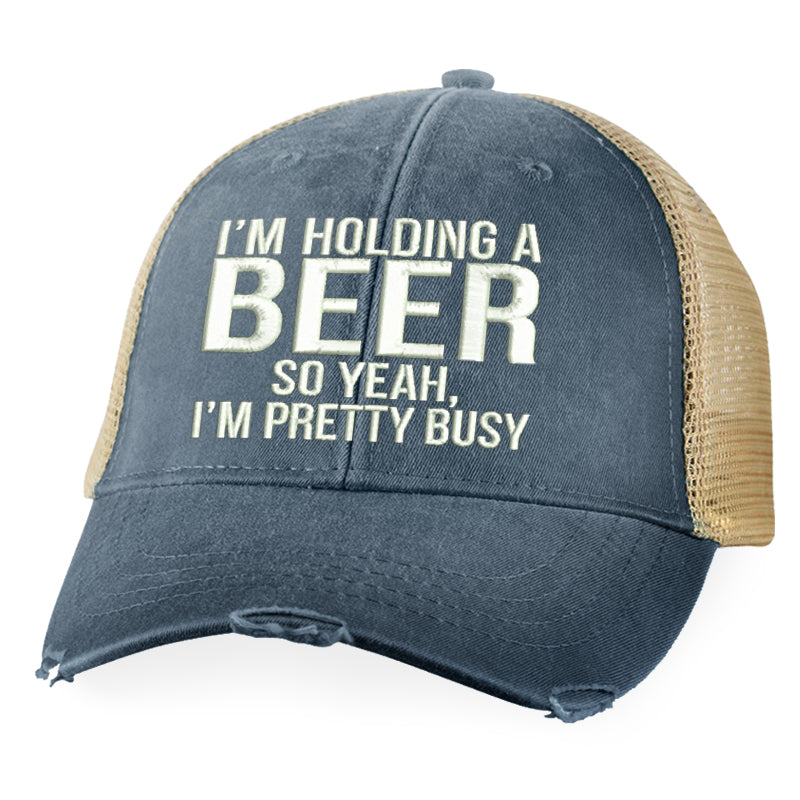 I'm Holding A Beer Hat