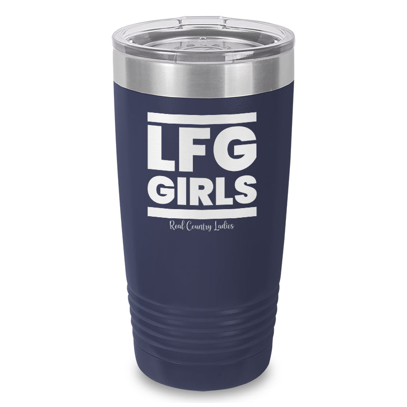 LFG Girls Laser Etched Tumbler