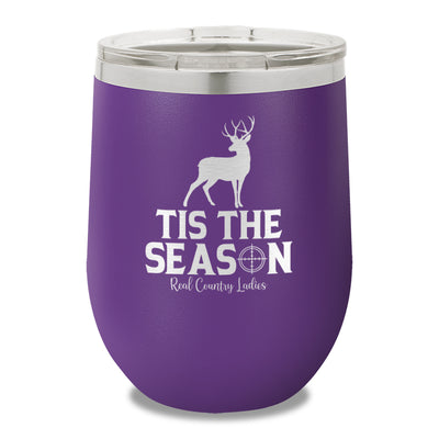 Tis The Season 12oz Stemless Wine Cup