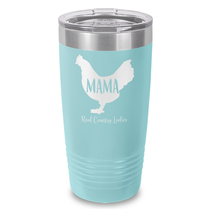 Mama Hen Laser Etched Tumbler