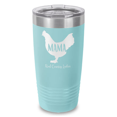 Mama Hen Laser Etched Tumbler