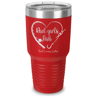 Reel Girls Fish Laser Etched Tumbler