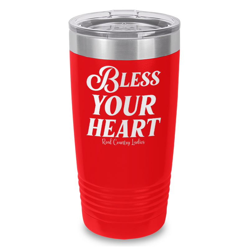 Bless Your Heart Laser Etched Tumbler