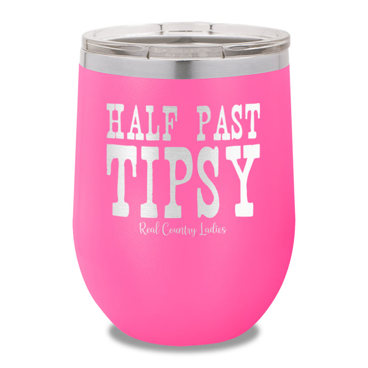 Half Past Tipsy 12oz Stemless Wine Cup