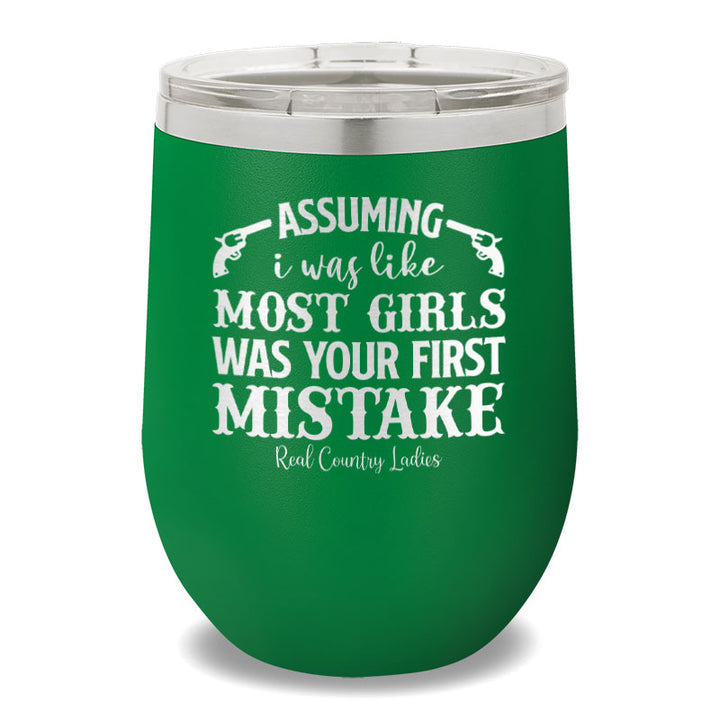 Your First Mistake 12oz Stemless Wine Cup