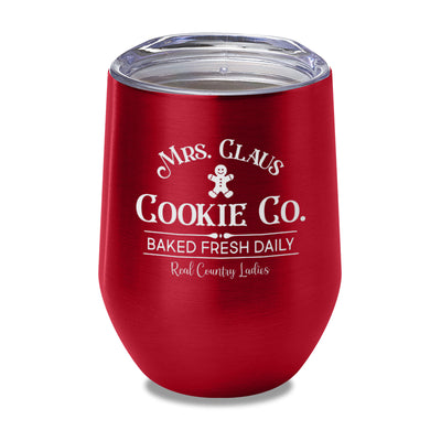 Mrs. Claus Cookie Company Laser Etched Tumbler