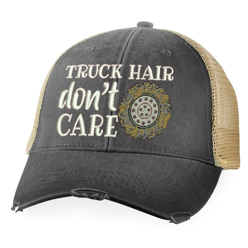 Truck Hair Don't Care Hat