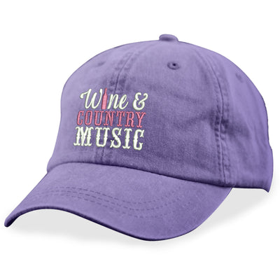 Wine And Country Music Hat