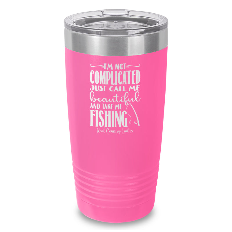 I'm Not Complicated Laser Etched Tumbler