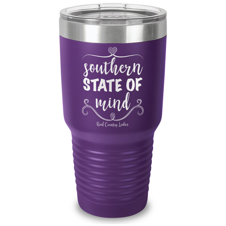 Southern State Of Mind Laser Etched Tumbler