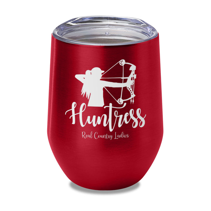 Huntress Bow Laser Etched Tumbler